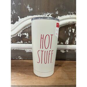 VHTF NWT Rae Dunn "Hot Stuff" Stainless Steel Tumbler